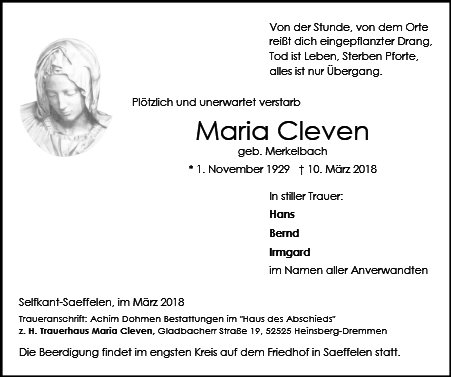 Maria Cleven