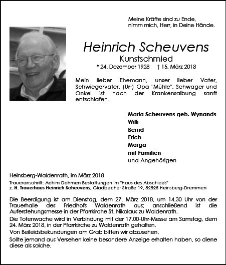 Heinrich Scheuvens