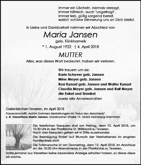 Maria Jansen