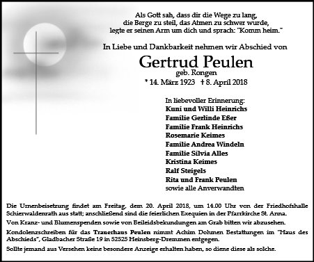 Gertrud Peulen