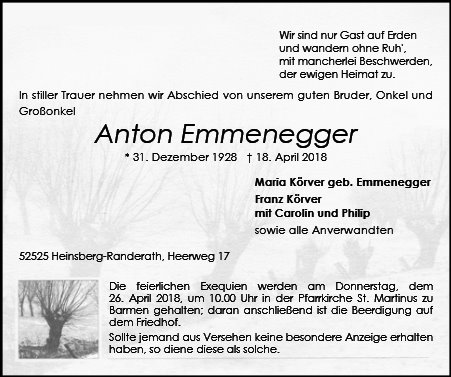 Anton Emmenegger