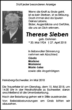 Therese Sieben