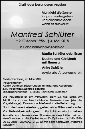 Manfred Schlüter