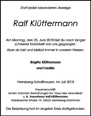 Ralf Klüttermann