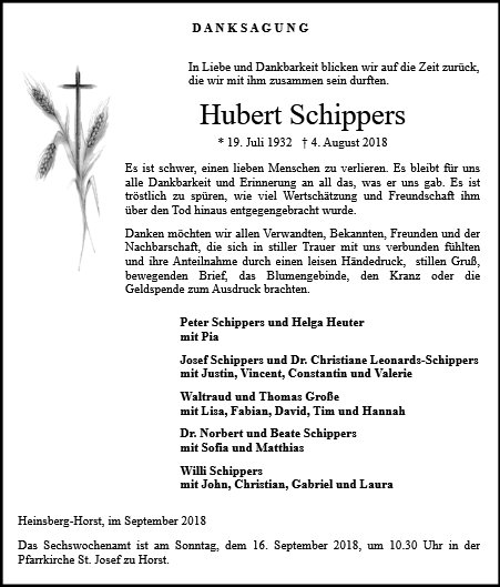 Hubert Schippers