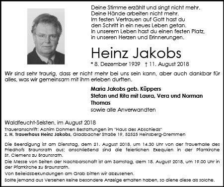 Heinz Jakobs