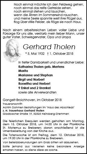 Gerhard Tholen