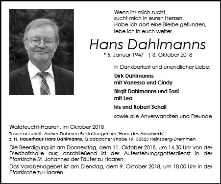 Hans Dahlmanns