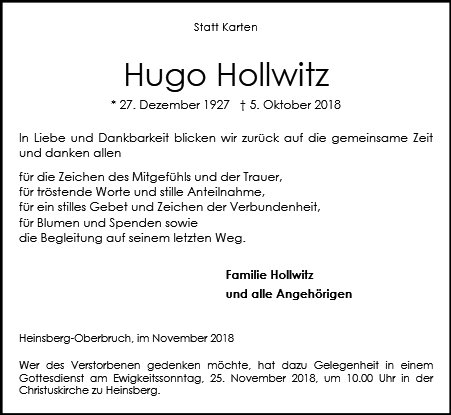 Hugo Hollwitz