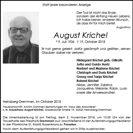 August Krichel
