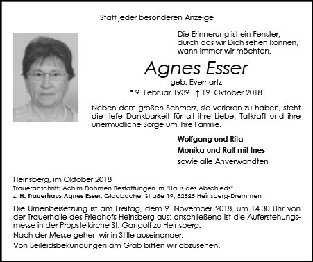 Agnes Esser