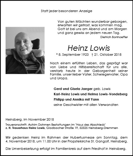 Heinz Lowis