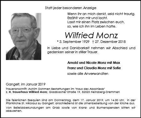 Wilfried Monz