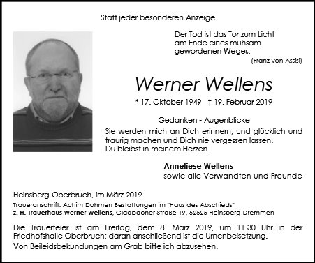 Werner Wellens