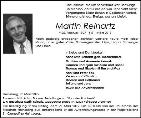 Martin Reinartz