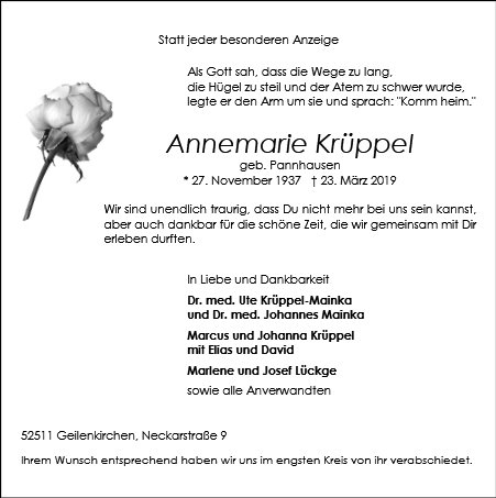 Annemarie Krüppel