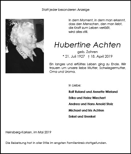 Hubertine Achten