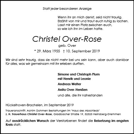 Christel Over-Rose