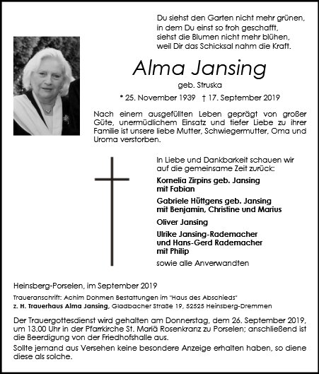 Alma Jansing