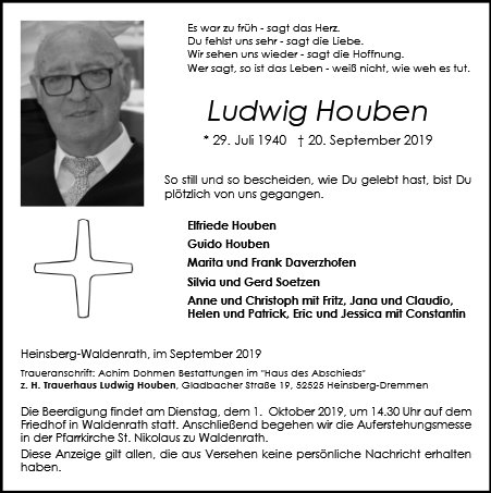 Ludwig Houben