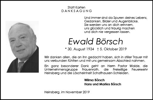 Ewald Börsch