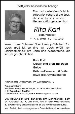Rita Karl
