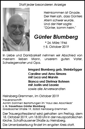 Günter Blumberg
