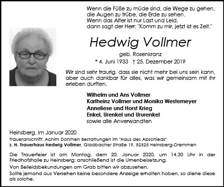 Hedwig Vollmer