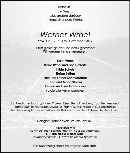 Werner Wrhel