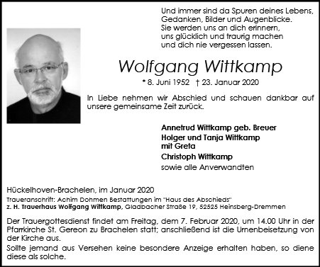 Wolfgang Wittkamp