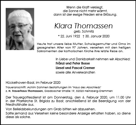 Klara Thomassen