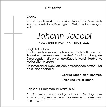 Johann Jacobi