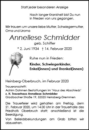 Anneliese Schmidder