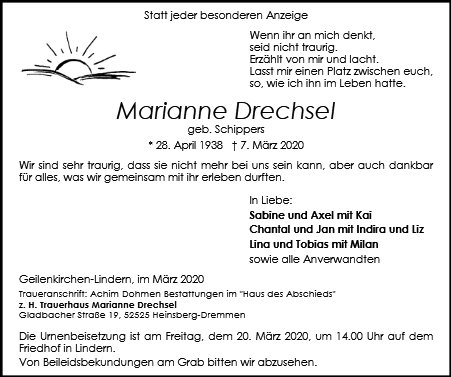 Marianne Drechsel