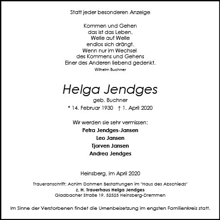 Helga Jendges