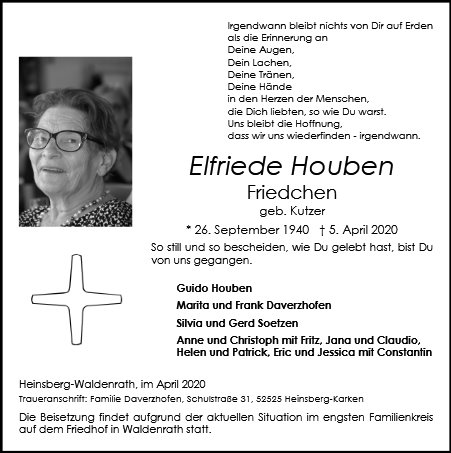 Elfriede Houben