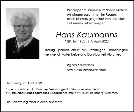Hans Kaumanns