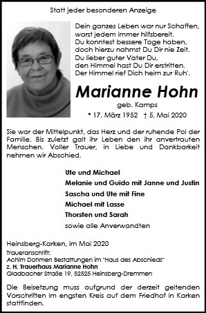 Marianne Hohn