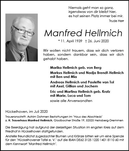 Manfred Hellmich