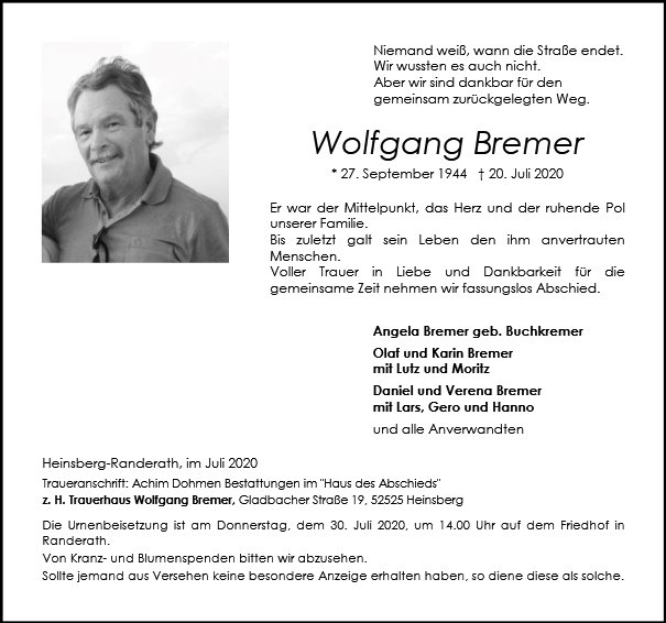 Wolfgang Bremer