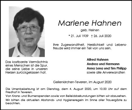 Marlene Hahnen