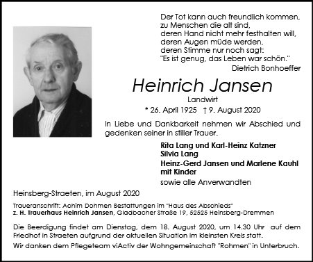 Heinrich Jansen