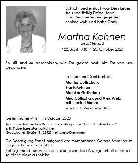 Martha Kohnen