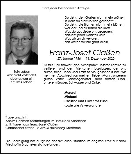 Franz-Josef Claßen