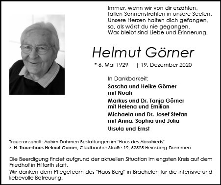Helmut Görner