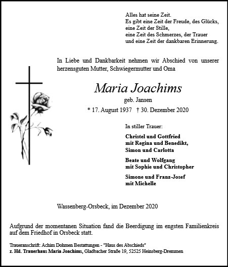 Maria Joachims