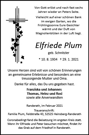 Elfriede Plum
