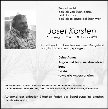 Josef Korsten