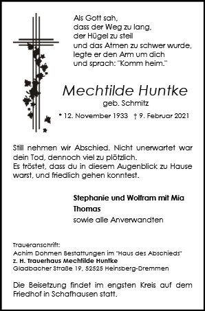 Mechtilde Huntke
