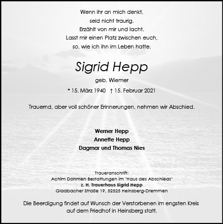 Sigrid Hepp